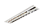 Luminária de Embutir 10 Aletas 2xT8 7x25,4x124,3cm GSG LE50 - Imagem 1