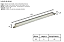 Luminária de Sobrepor com Difusor 2xT8 5,5x9x63cm GSG LS55 - Imagem 2