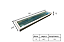 Luminária de Embutir Hermética 2xT8 12x24,5x132cm Alumínio GSG LE70 - Imagem 2