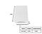 Spot de Sobrepor Quadrado para PAR20 12,5x9x9cm Branco GSG SP07 - Imagem 3