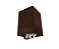 Spot de Sobrepor Quadrado para AR70 12,5x9x9cm Marrom GSG SP11 - Imagem 1