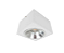 Spot de Sobrepor Quadrado para AR111 12,5x8,5cm Branco GSG SP16 - Imagem 1