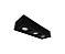 Spot de Sobrepor Triplo para Dicroica 12x36cm Preto GSG SP24 - Imagem 1