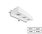 Spot de Sobrepor Triplo para Dicroica 12x36cm Branco GSG SP25 - Imagem 2