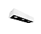 Spot de Sobrepor Triplo para Dicroica 12x36cm Branco e Preto GSG SP26 - Imagem 1