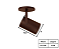 Spot Arandela Redondo para PAR20 12,5x9cm Marrom GSG SP44 - Imagem 2