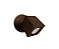 Spot Arandela Quadrado para Dicroica 7,5x7x7cm Marrom GSG SP47 - Imagem 1