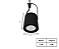 Spot Redondo para Perfilado e Trilho para PAR20 7x7cm Preto GSG SP60 - Imagem 2