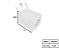 Spot para Perfilado e Trilho para PAR20 12,5x9cm Branco GSG SP67 - Imagem 3