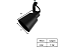 Spot para Perfilado Cônico para Dicroica 9x7cm Preto GSG SP69 - Imagem 2