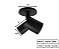 Spot Sobrepor Redondo Duplo para Dicroica 8x12x6,5cm Preto GSG SP81 - Imagem 2