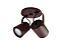 Spot Sobrepor Redondo Duplo para Dicroica 8x12x6,5cm Marrom GSG SP83 - Imagem 1