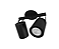 Spot Sobrepor Redondo Duplo para PAR20 9x25cm Preto GSG SP84 - Imagem 1