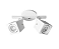 Spot Sobrepor Quadrado Duplo para Dicroica 7x25cm Branco GSG SP88 - Imagem 1