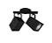 Spot Sobrepor Quadrado Duplo para PAR20 9x25cm Preto GSG SP90 - Imagem 1