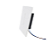 Balizador de Embutir Friso Caixinha 4x2 1xG9 12x8x4cm Branco GSG BZ05 - Imagem 1