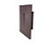 Balizador de Embutir Friso Caixinha 4x2 1xG9 12x8x4cm Marrom GSG BZ06 - Imagem 1