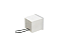 Balizador de Embutir No Frame Quadrado LED 5x5cm Branco GSG BZ07 - Imagem 2