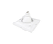 Spot de Embutir Recuado Quadrado para AR70 14x14cm Branco SP139 - Imagem 2