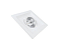 Spot de Embutir Recuado Quadrado para AR70 14x14cm Branco SP139 - Imagem 1