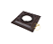 Spot de Embutir Recuado Quadrado para AR70 14x14cm Marrom SP140 - Imagem 3