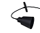 Pendente Cone 1xGU10 9x7cm Alumínio Preto GSG PD20 - Imagem 2