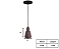 Pendente Cone 1xGU10 9x7cm Alumínio Marrom GSG PD22 - Imagem 2