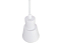 Pendente Cone 1xE27 12x8,5cm Alumínio Branco GSG PD24 - Imagem 1