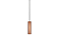 Pendente Tubo 1xGU10 20x5cm Alumínio Cobre GSG PD30 - Imagem 1
