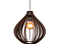 Pendente 1xE27 40x40cm Madeira Marrom GSG PD56 - Imagem 1
