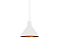 Pendente Retrô 1xE27 17x17cm Alumínio Branco e Cobre GSG PD59 - Imagem 1
