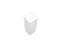 Poste Balizador 1xE27 26x7,6x7,6cm Alumínio Branco GSG PB08 - Imagem 2