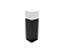 Poste Balizador LED 110V 3000K 26x7,6x7,6cm Alumínio Preto GSG PB10 - Imagem 1