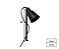 Poste Balizador Cônico 1xE27 30cm Alumínio Preto GSG PB37 - Imagem 2