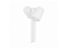 Poste Balizador Duplo 2xE27 40x22cm Alumínio Branco GSG PB47 - Imagem 1