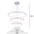 Pendente LED 125W 80x20cm Alumínio Branco Sindora DCD03111 - Imagem 2