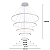 Pendente LED 188W 100x20cm Alumínio Branco Sindora DCD03110 - Imagem 2