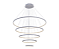 Pendente LED 188W 100x20cm Alumínio Cinza Sindora QD03270 - Imagem 1