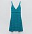 Vestido ZARA de tricô azul turqueza - Imagem 3