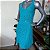 Vestido ZARA de tricô azul turqueza - Imagem 4