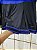 ShortSaia Beach Tennis preto com azul - Imagem 4