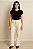 Calça Flare com elastano OFFwhite - Imagem 1