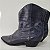bota western/country schutz croco couro AZUL - Imagem 2