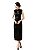 Vestido ORIENTAL preto - Imagem 1