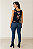 blusa de linho com detalhe nas costas - Imagem 1