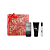 Coffret Kit 212 VIP Black Elixir Carolina Herrera Parfum Elixir 100ml + Shower Gel 100ml + Travel Size 10ml - Imagem 1