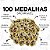 100 Medalhas de São Miguel - Resinadas - Imagem 2