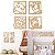 Apliques Decorativos Quadrinhos Quarto Infantil Safari Baby - Mdf 3mm - Imagem 1