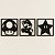 3 Quadros Decorativos Aplique de Parede Tema Game MarioBros - Imagem 1