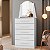 Cômoda 5 Gavetas New Veneza Branco - Albatroz - Imagem 2
